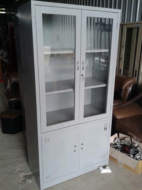 Tủ sắt kính 2 ngăn K3 Tủ sắt kính 2 ngăn K3