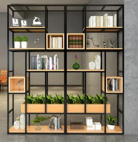 Kệ trang trí ziczac 2mx1mx0.3 Kệ trang trí ziczac 2mx1mx0.3