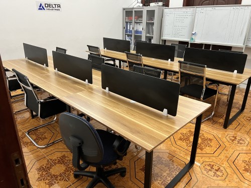 Bàn họp kèm vách 3m6x1m2 Bàn họp kèm vách 3m6x1m2