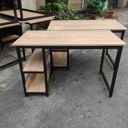 Bàn làm việc có kệ để đồ 1m2x0.6 Bàn làm việc có kệ để đồ 1m2x0.6