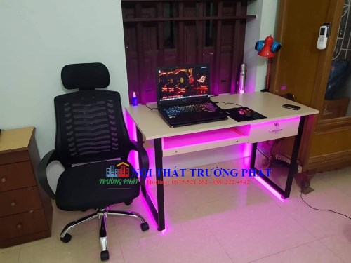 Combo bàn chân sắt phím 1m2x0.6+ghế gối đầu Combo bàn chân sắt phím 1m2x0.6+ghế gối đầu