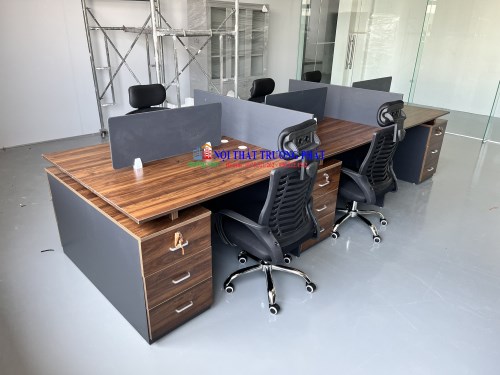 Cụm bàn module 6 chỗ 3m6x1m2 Cụm bàn module 6 chỗ 3m6x1m2
