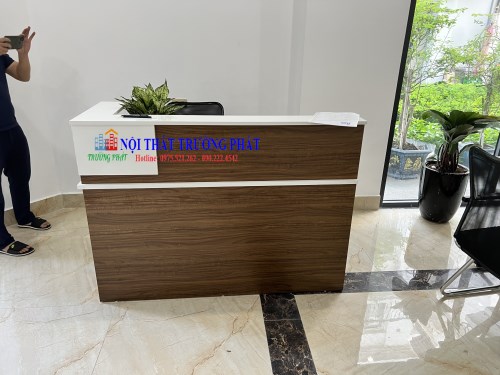 Quầy lễ tân cao cấp 1m4x0.5 Quầy lễ tân cao cấp 1m4x0.5