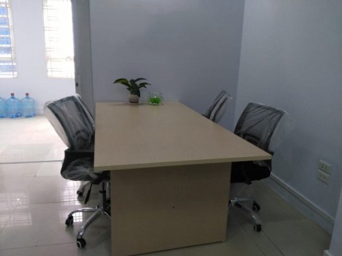 Bàn họp chân gỗ 2mx1m Bàn họp chân gỗ 2mx1m